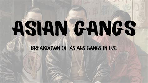 asian reverse gang|Legal system trying to keep up with prolific Asian gangs.